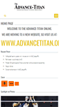 Mobile Screenshot of advancetitan.com