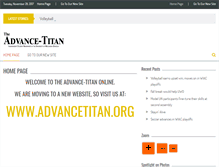 Tablet Screenshot of advancetitan.com